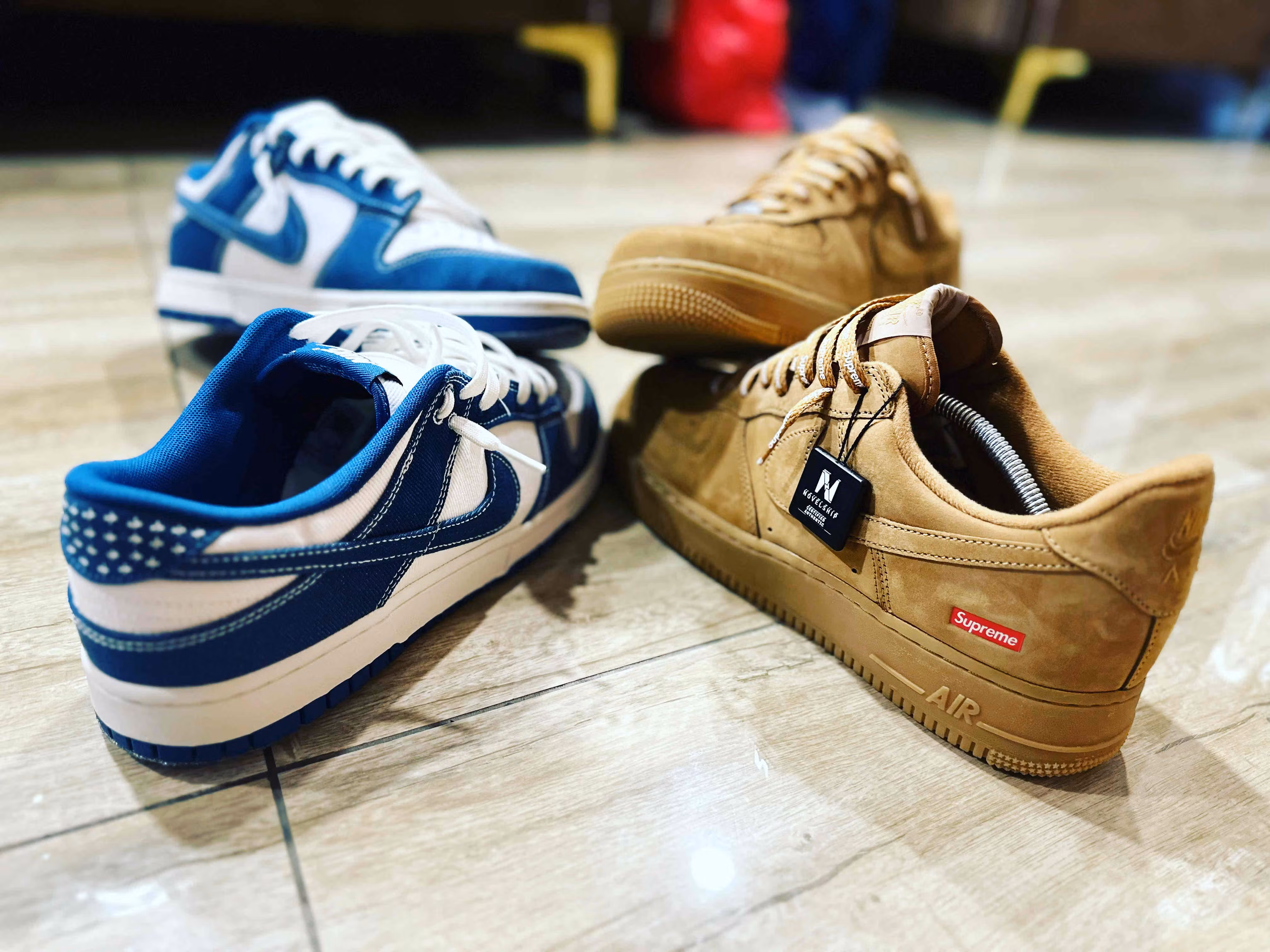 Supreme x Nike Air Force 1 Low SP 'Wheat' DN1555-200 Supreme x Nike Air Force 1 Low SP 'Wheat' DN1555-200